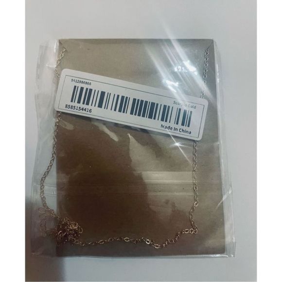 Pisces GOLD ZODIAC STAR SIGN HOROSCOPE NECKLACE - Picture 8 of 10